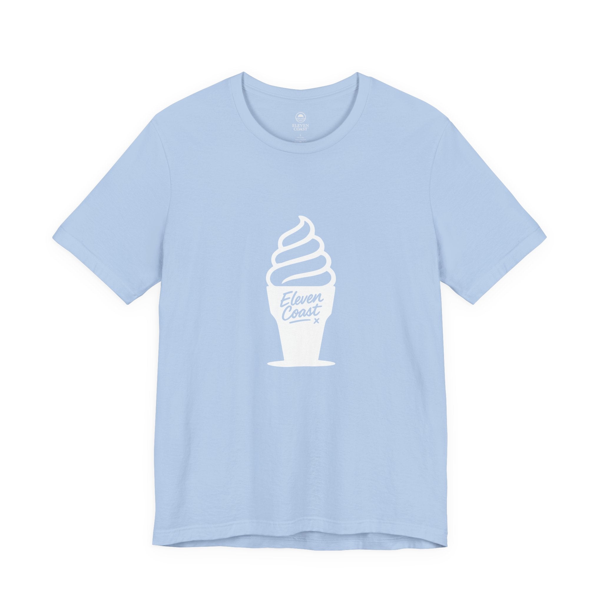 Men's White Ice Cream Cone T-Shirt 