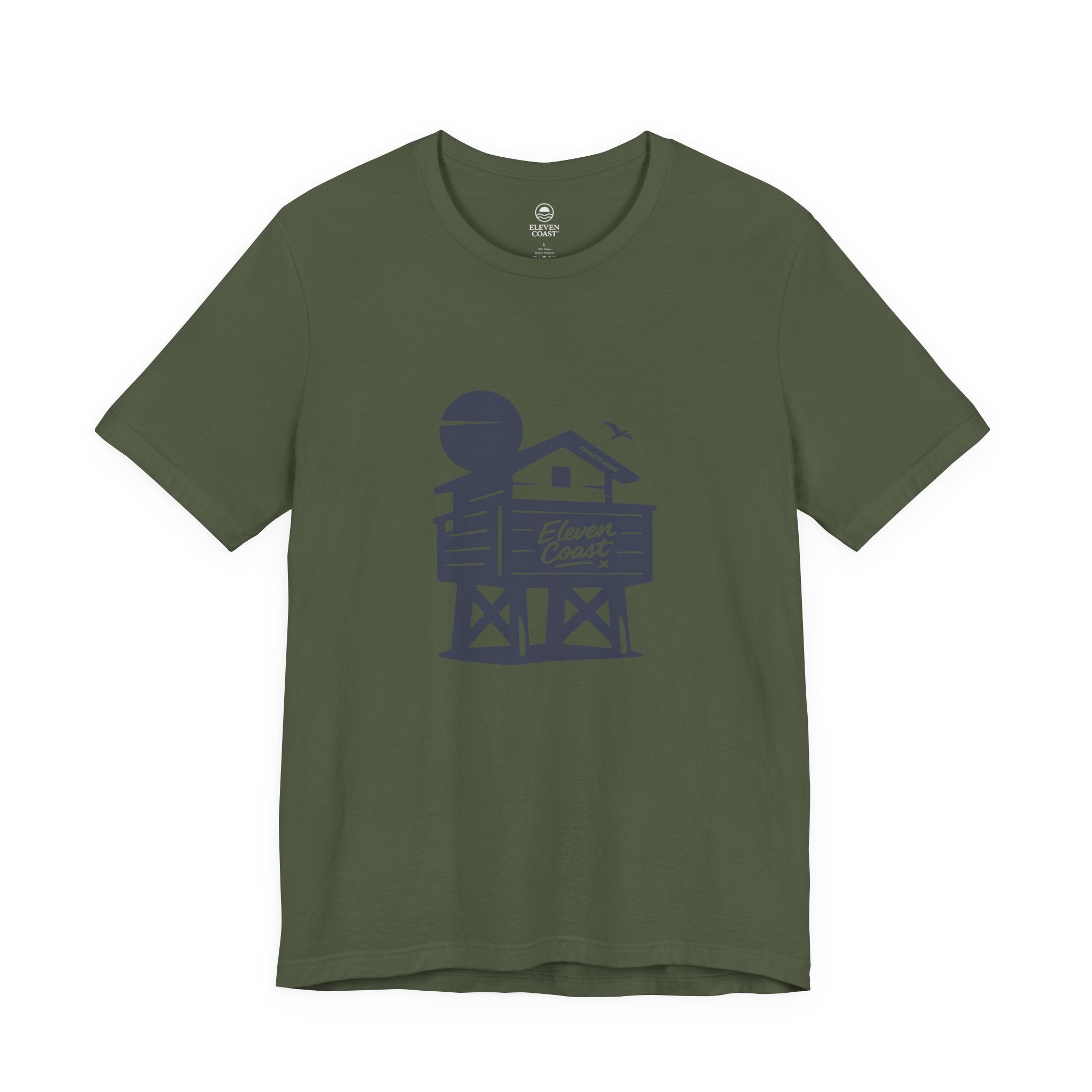 Men's Navy Beach Chalet T-Shirt 