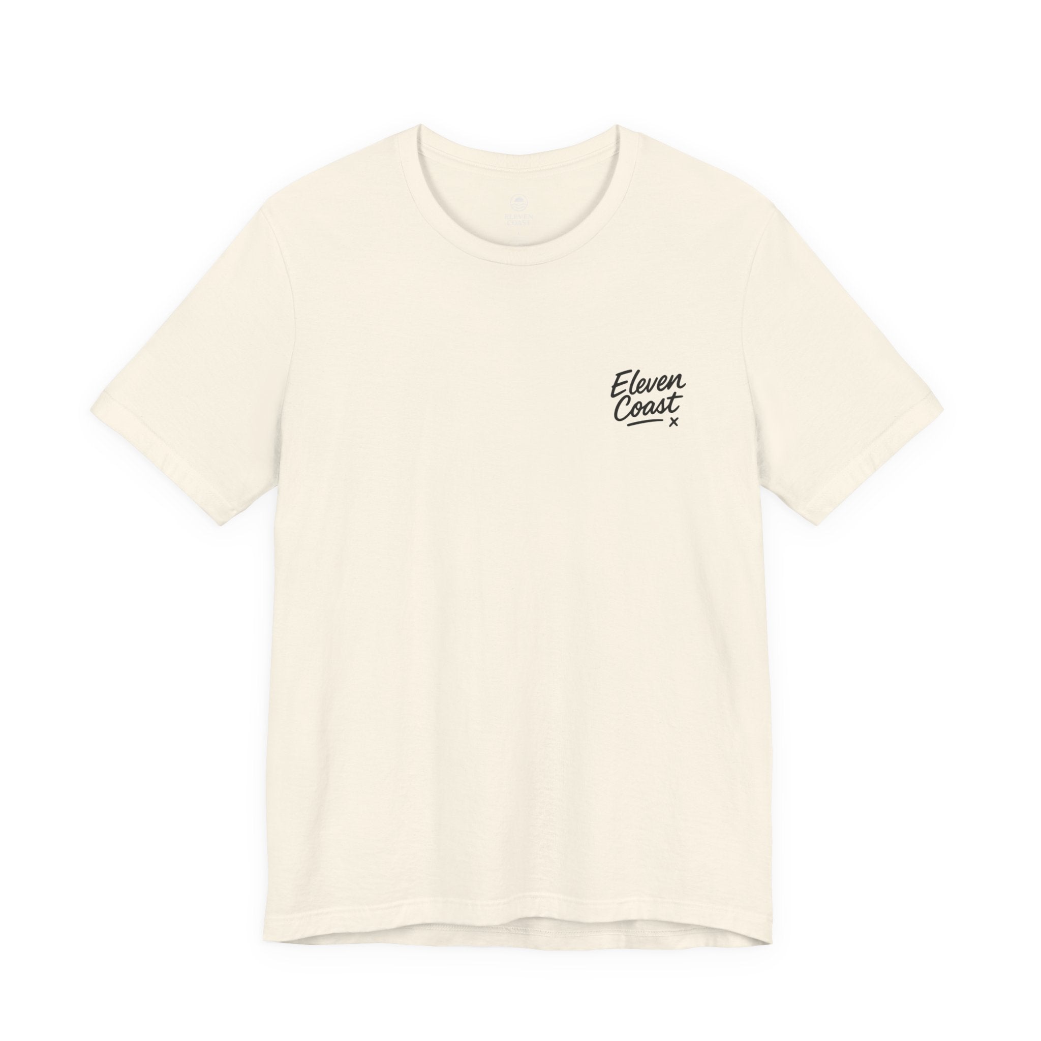 Black Handwritten Logo T-Shirt Women #en:color_natural,fr:couleur_naturel