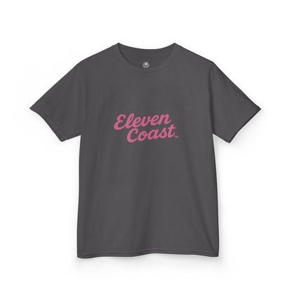 Kids Pink Script Shirt Signature Tee 