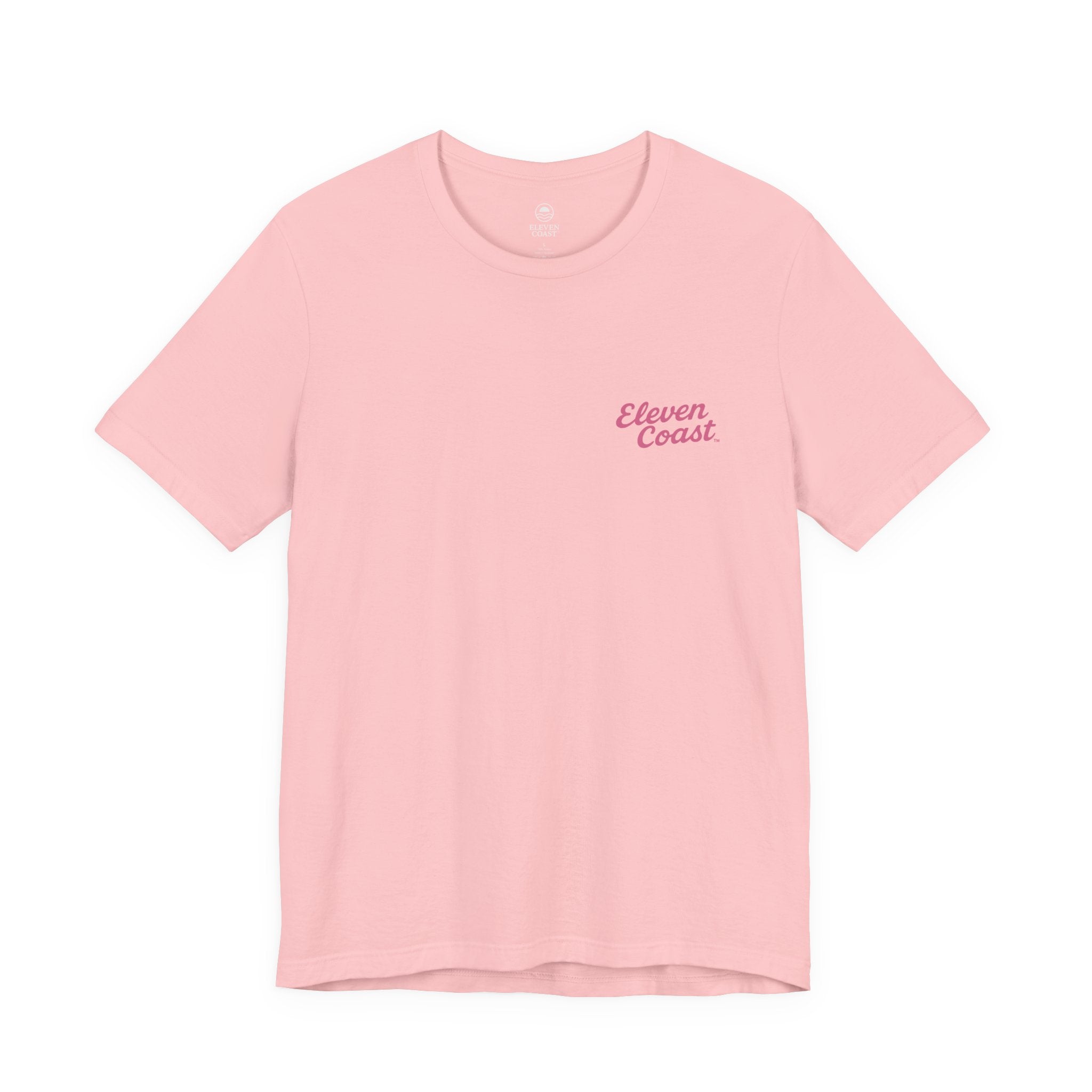 Pink Surfboard Graphic T-Shirt Women 