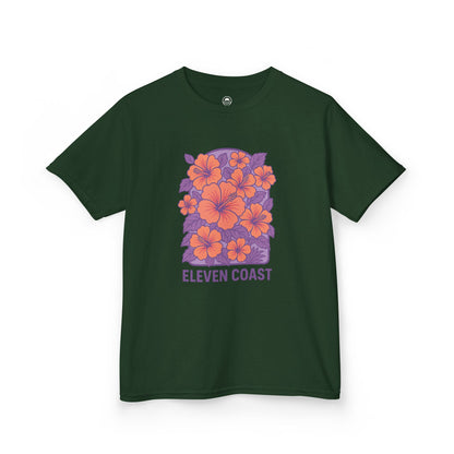 Kids Floral Hibiscus Clothes Lavender 