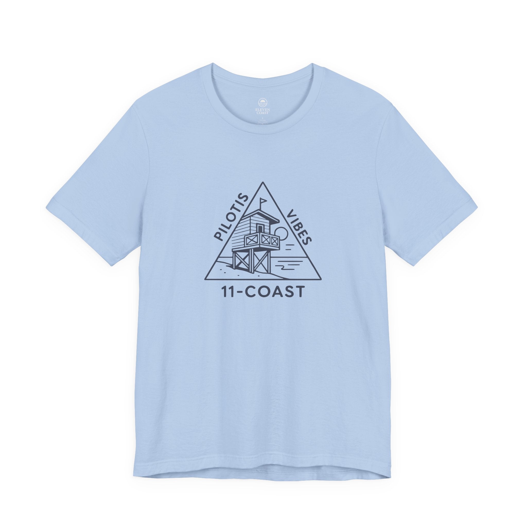 Men's Navy Pilotis Badge T-Shirt 