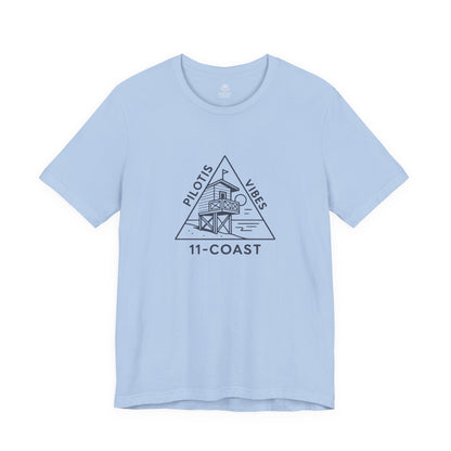 Men's Navy Pilotis Badge T-Shirt 