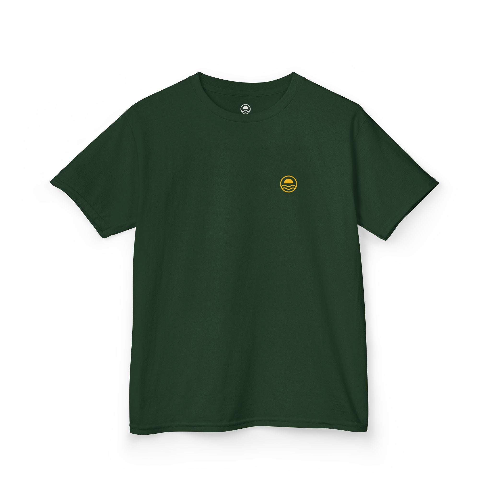 Kids Floral Hibiscus Tee Lemon Zest 