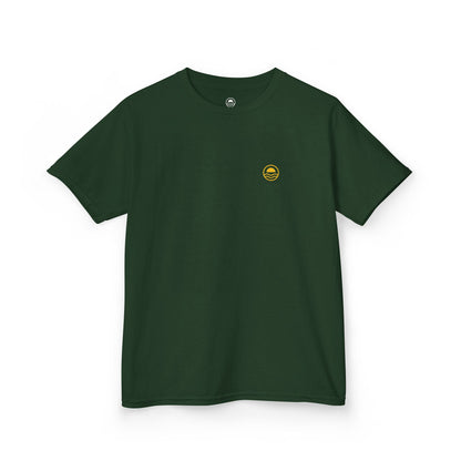 Kids Floral Hibiscus Tee Lemon Zest 