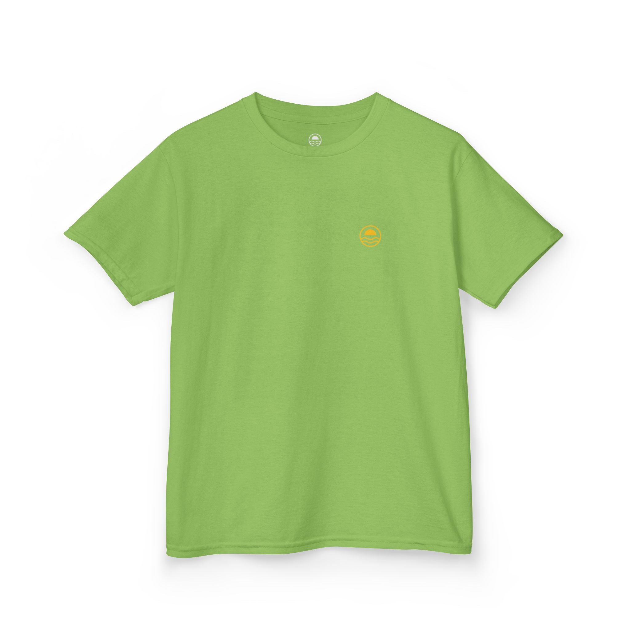 Kids Floral Hibiscus Tee Lemon Zest 