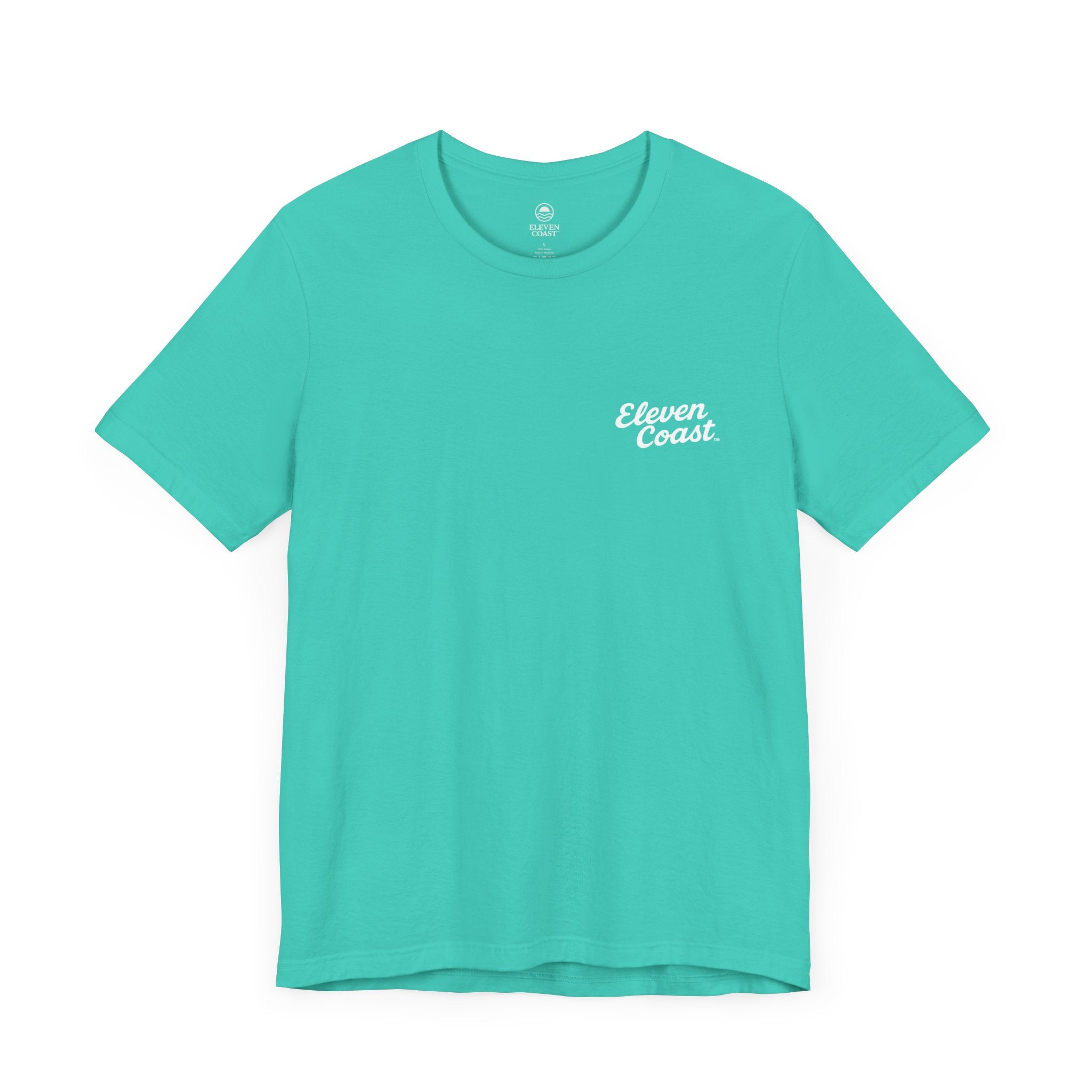 Men's Beach Chalet T-Shirt White Design 