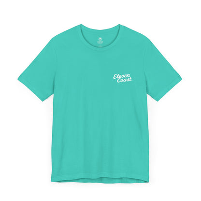 Men's Beach Chalet T-Shirt White Design 