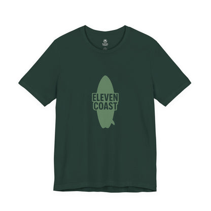 Mens Cactus Green Surfboard T-Shirt 
