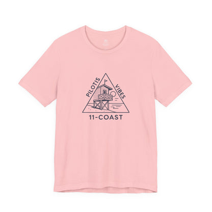 Men's Navy Pilotis Badge T-Shirt 