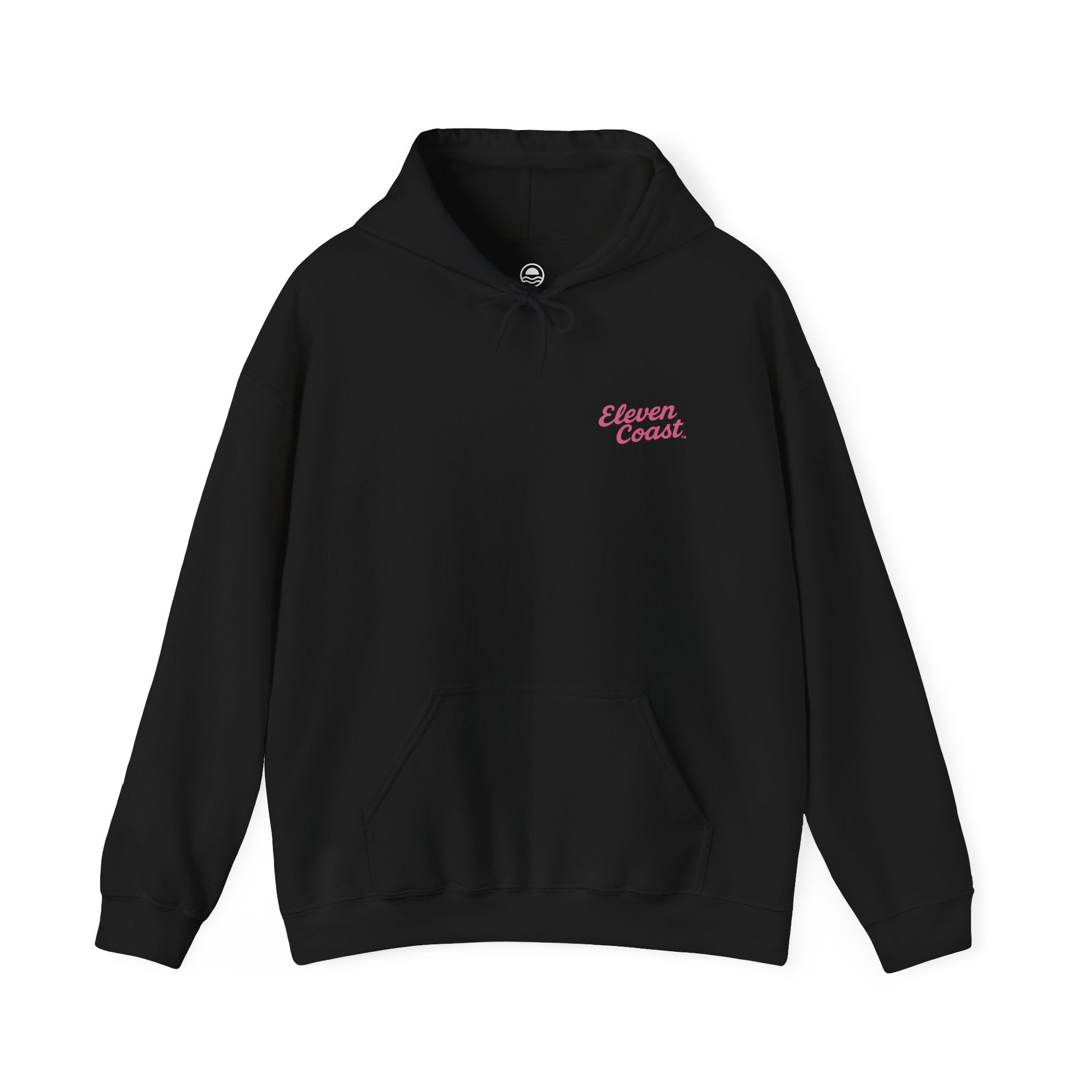 Men's Beach Chalet Hoodie Pop Pink #en:color_black,fr:couleur_noir