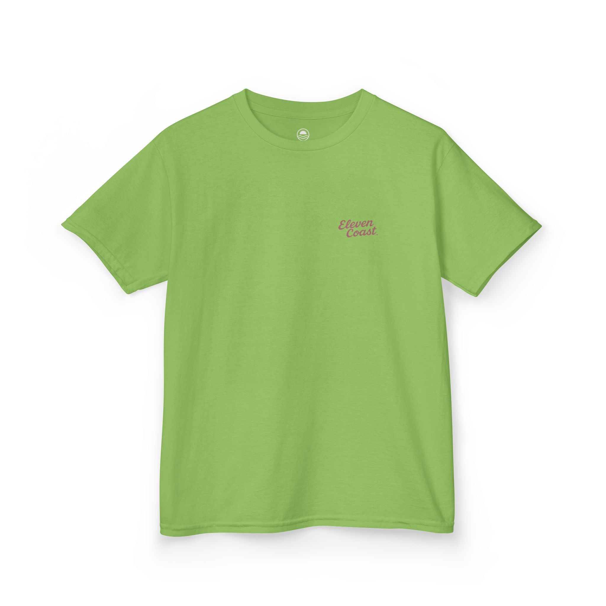 Kids Red Surfboard Tee Bold Design 