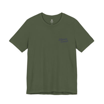 Navy Flamingo Life Preserver T-Shirt Men 