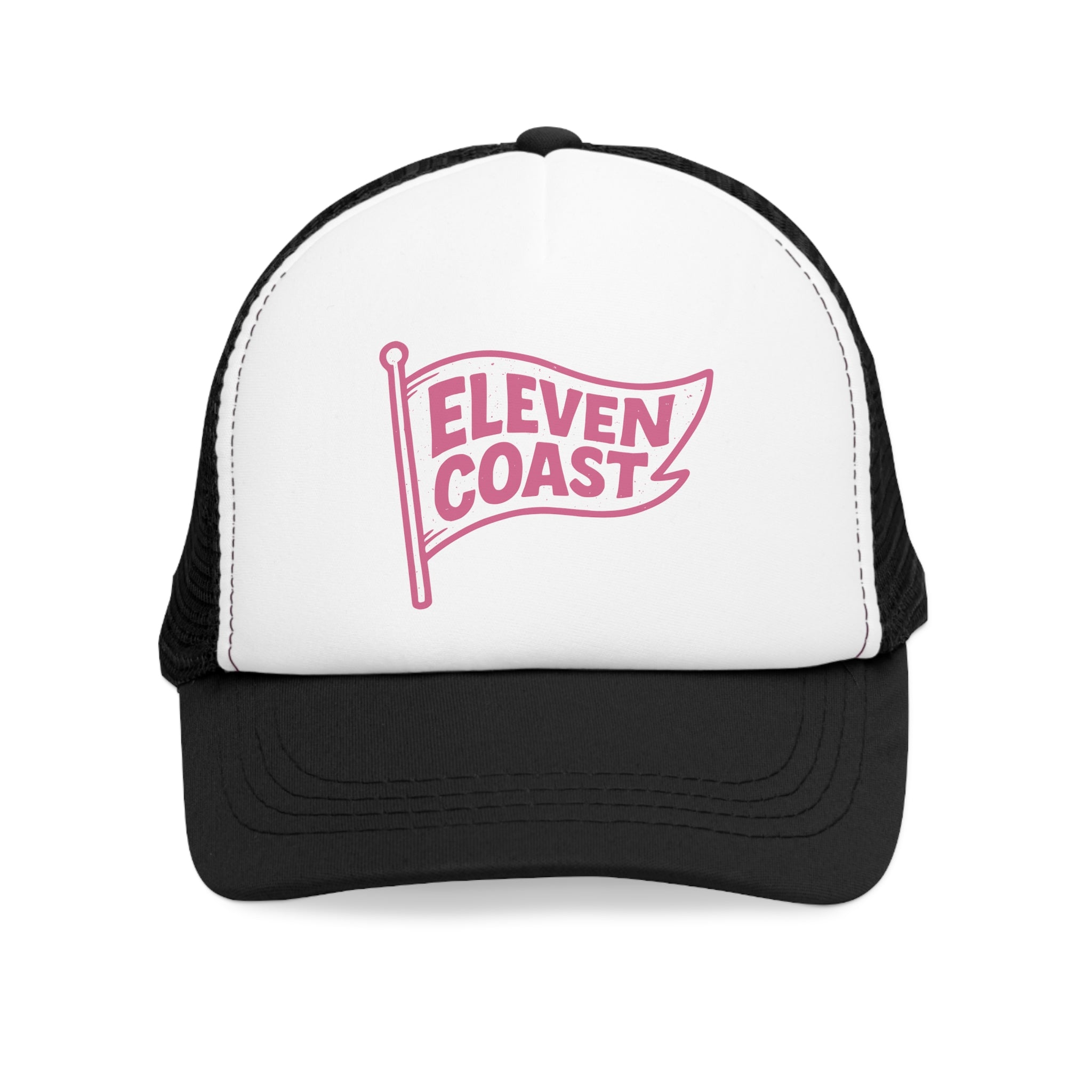 Men's Pink Flag Cap Adjustable Fit #en:color_black,fr:couleur_noir