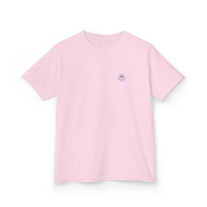 Kids Floral Hibiscus Shirt Lavender 
