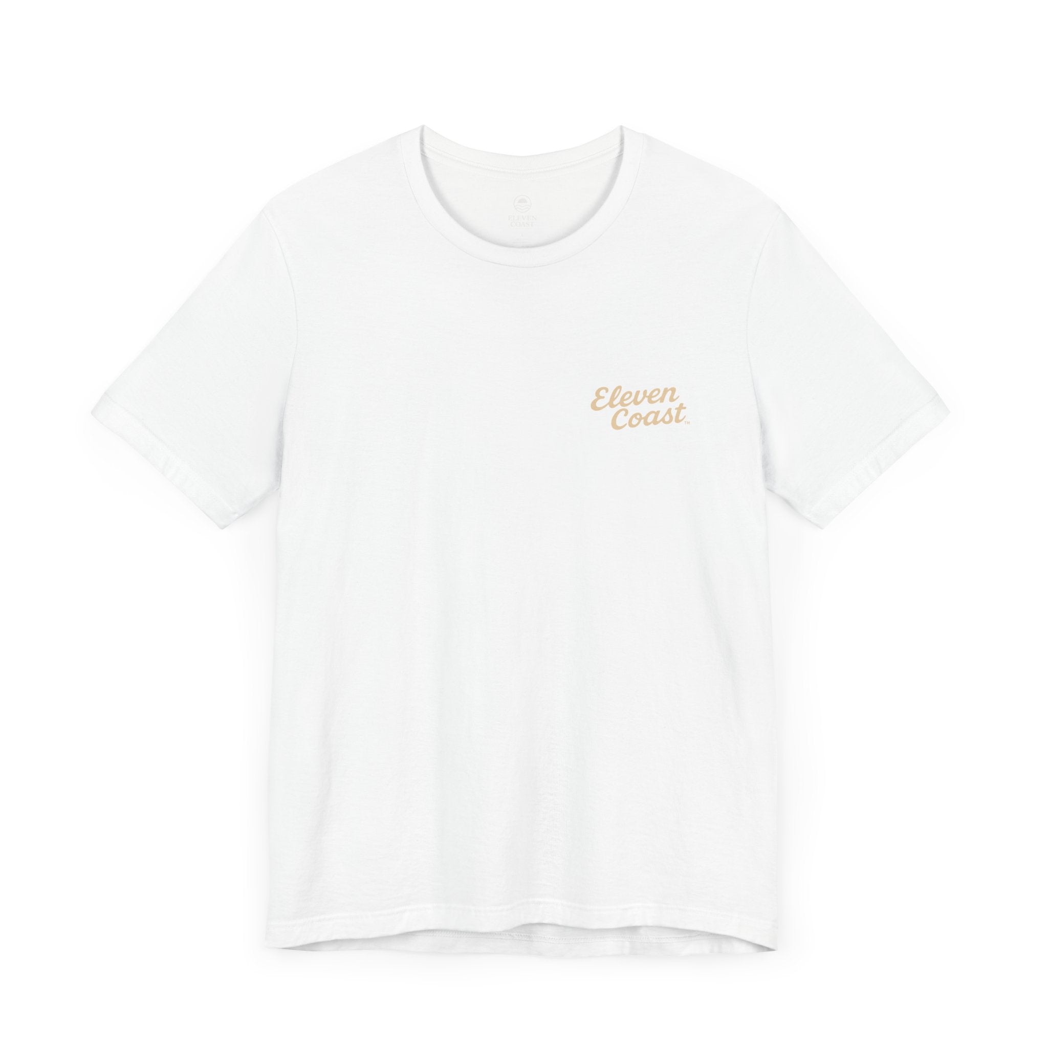 Beach Chalet T-Shirt For Women Sand Beige #en:color_white,fr:couleur_blanc