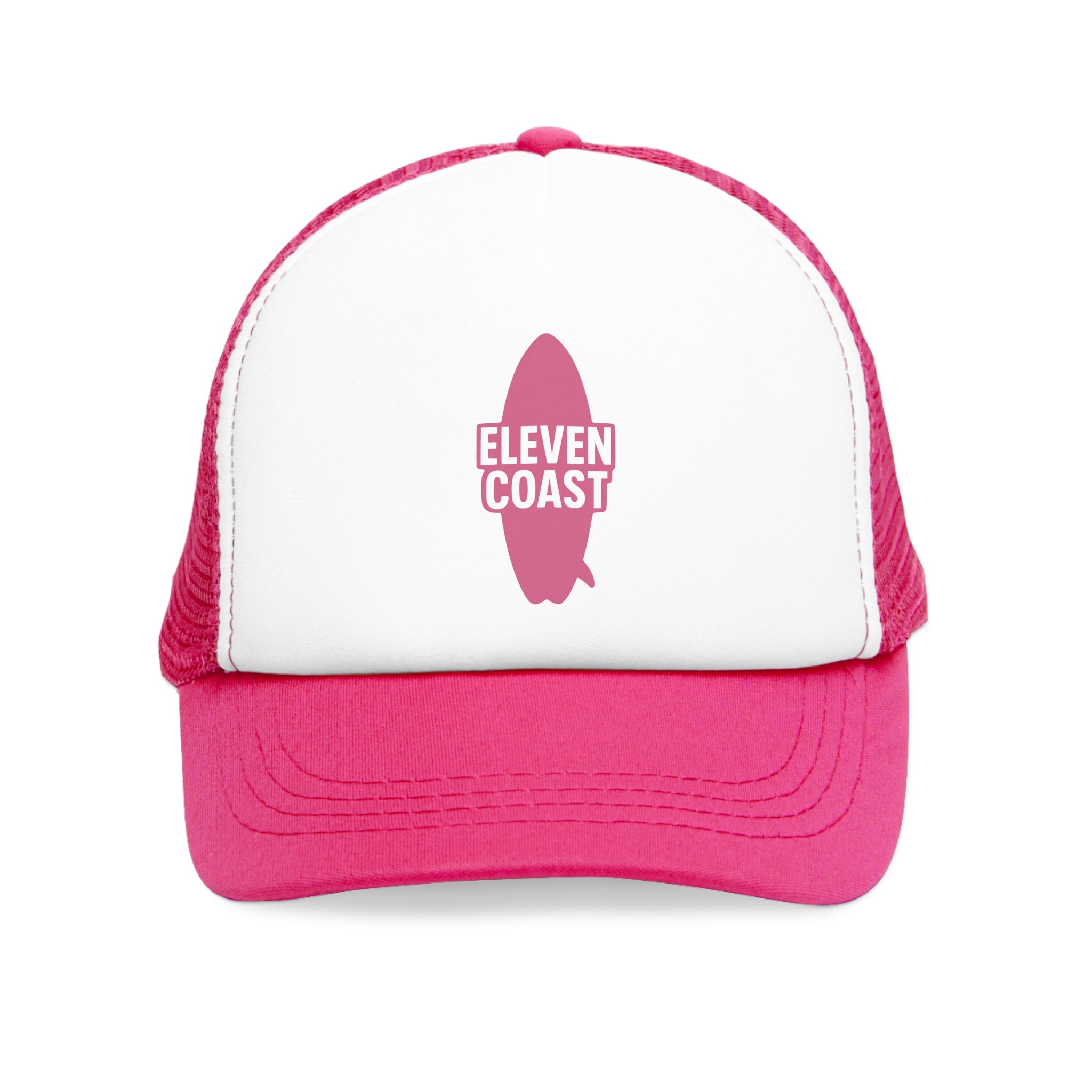 Pink Surfboard Silhouette Caps Men Lightweight #en:color_pink,fr:couleur_rose