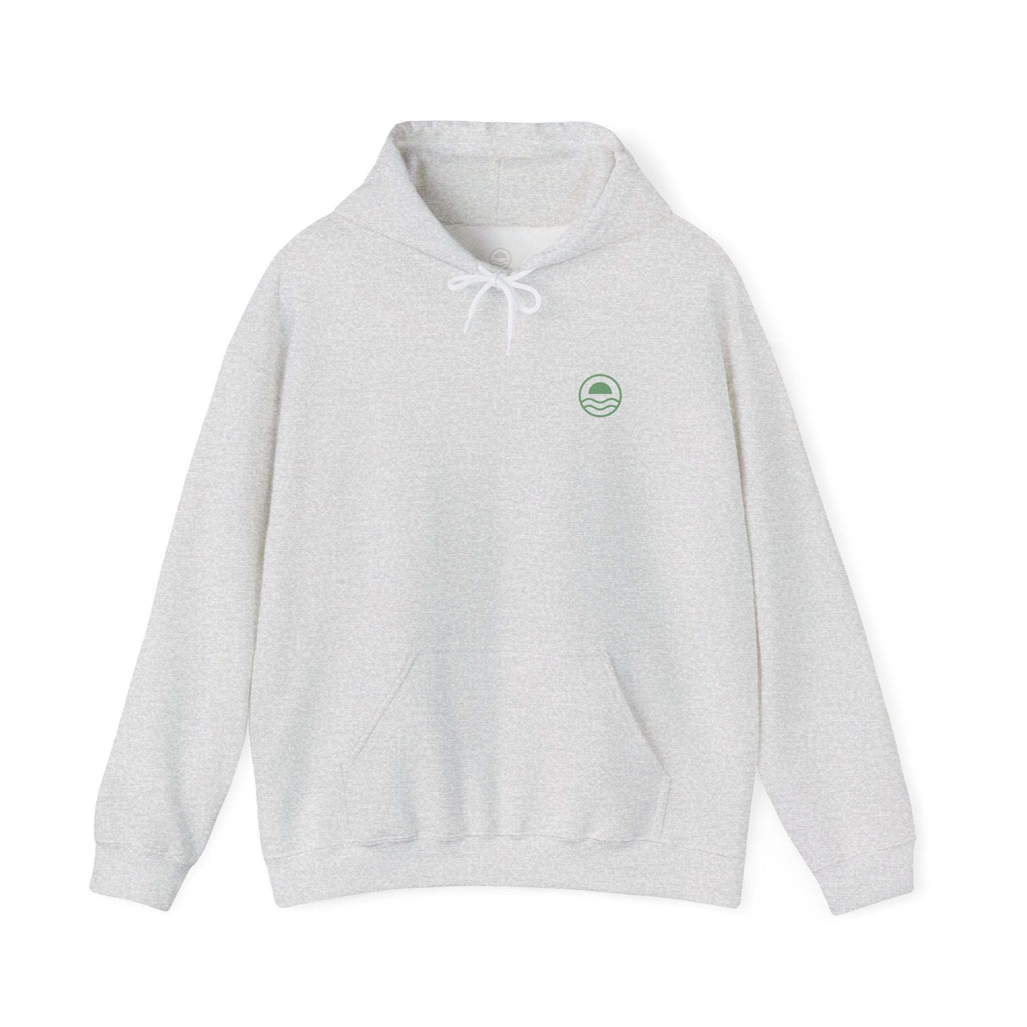 Hibiscus Hoodie For Women Dawn Green #en:color_ash,fr:couleur_cendre