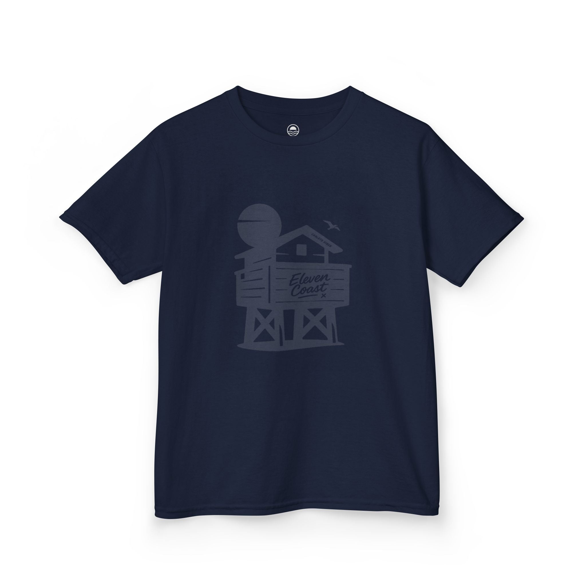Kids Beach Chalet Tee Navy Kids 