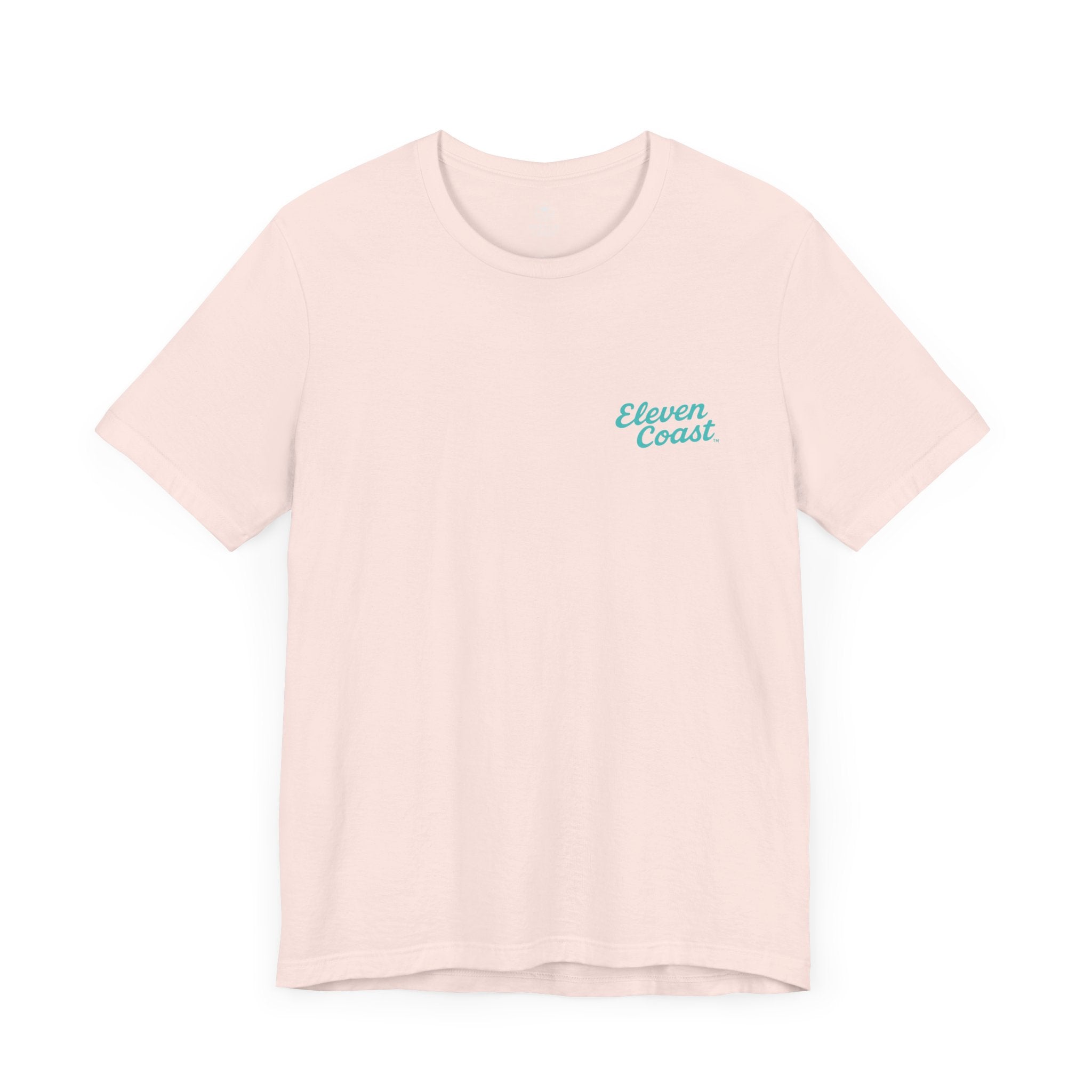 Men's Mint Aqua Seagull T-Shirt #en:color_soft-pink,fr:couleur_rose-doux