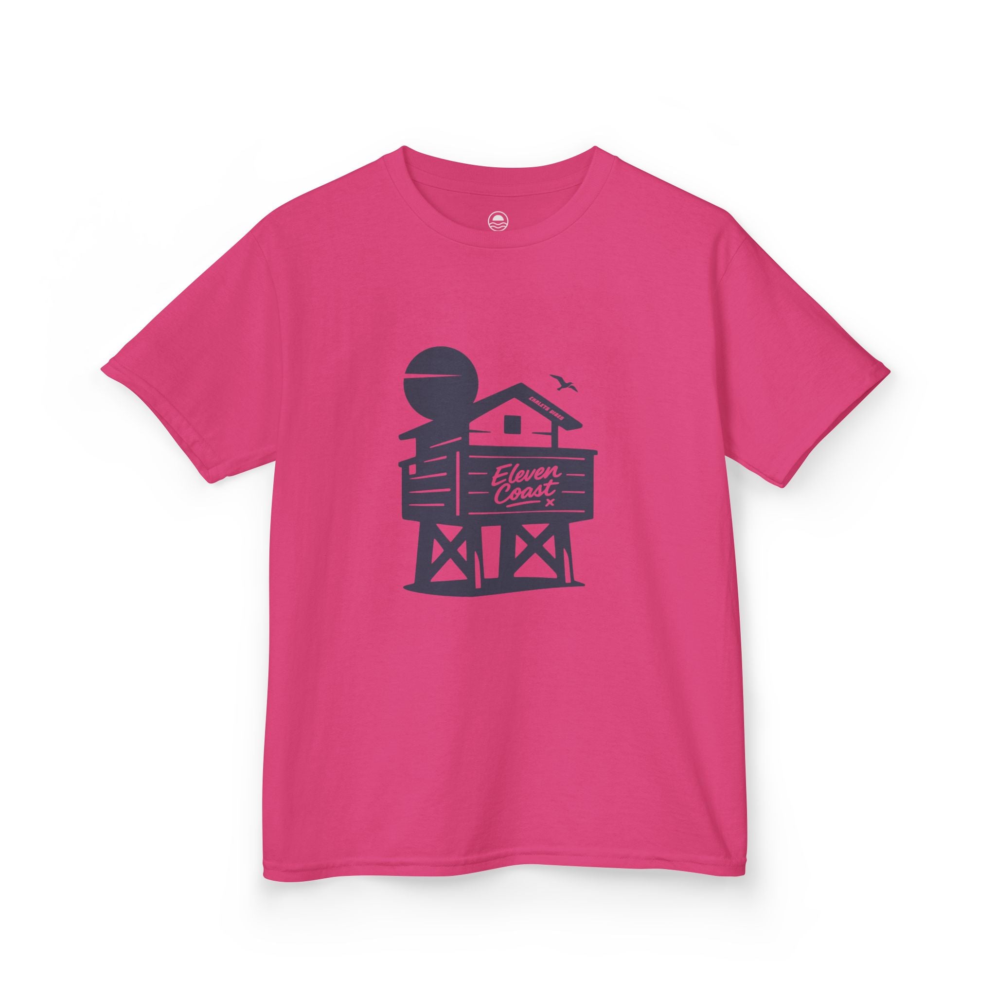 Kids Beach Chalet Tee Navy Kids 