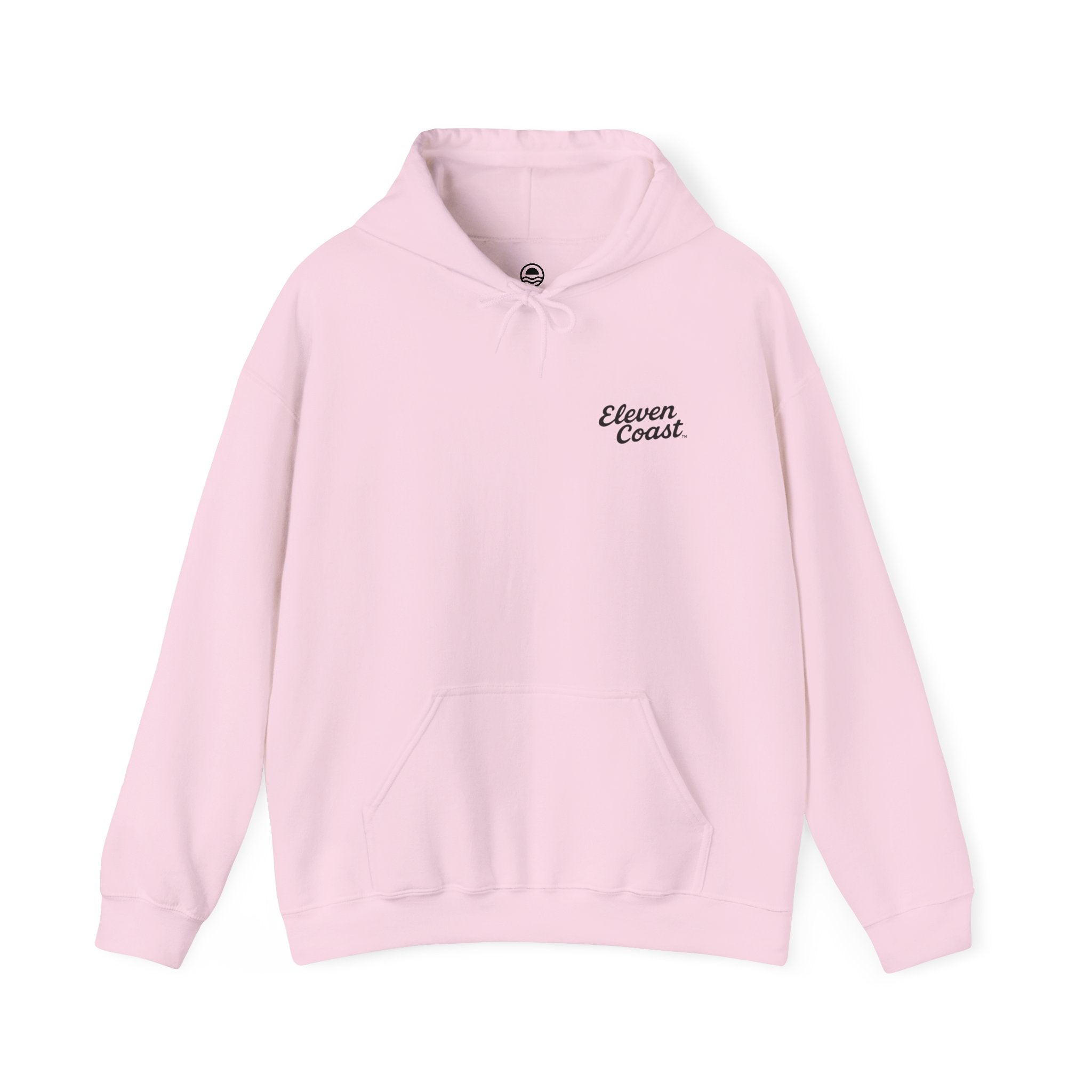 Black Script Hoodie For Women #en:color_light-pink,fr:couleur_rose-clair