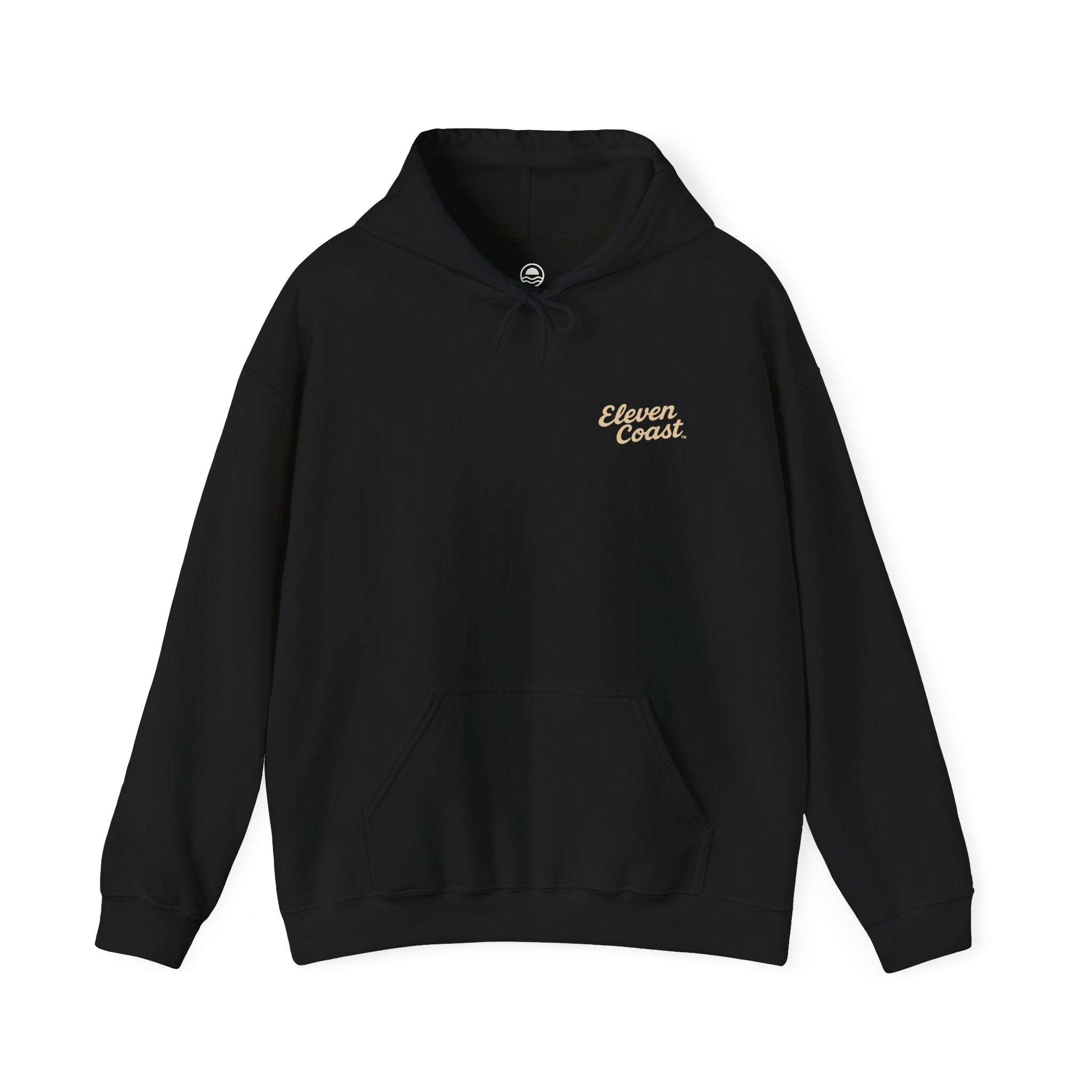 Men's Beach Chalet Hoodie Sand Beige #en:color_black,fr:couleur_noir