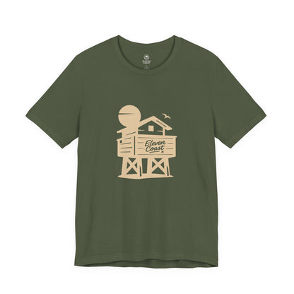 Beach Chalet T-Shirt Women Sand Beige 