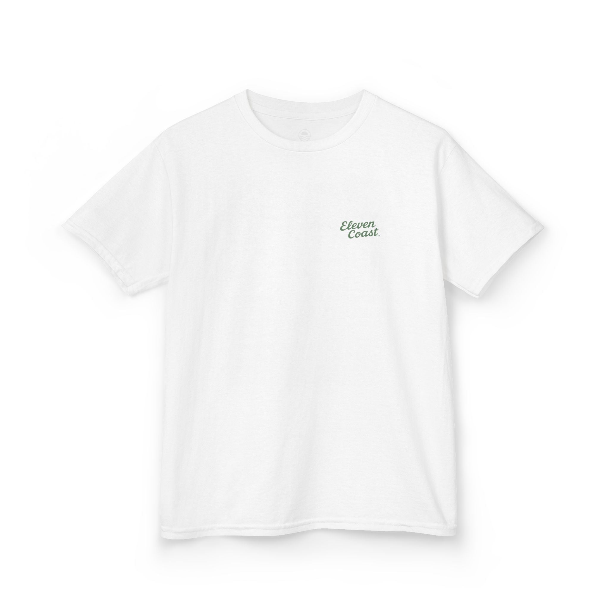 Kids Cactus Green Script Top #en:color_white,fr:couleur_blanc