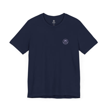 Men's Hibiscus T-Shirt Dawn Lavender 