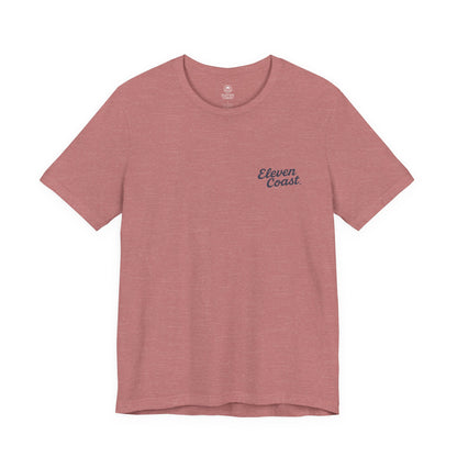 Navy Flamingo Life Preserver T-Shirt Men 