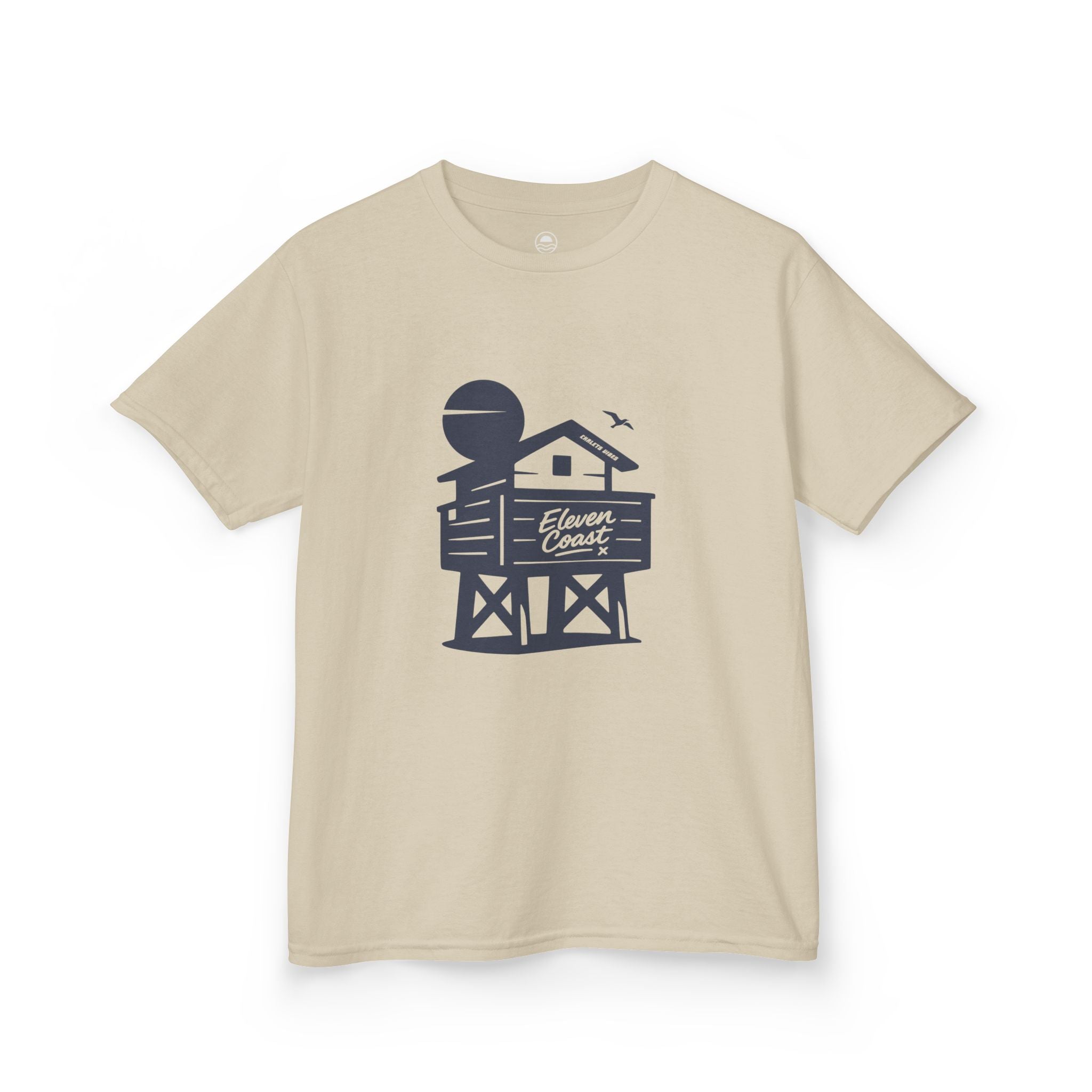 Kids Beach Chalet Tee Navy Kids 