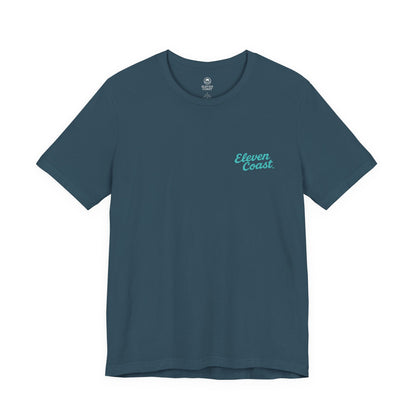 Men's Mint Aqua Surfboard T-Shirt 