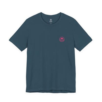 Heron Sunset T-Shirt For Men Pink 