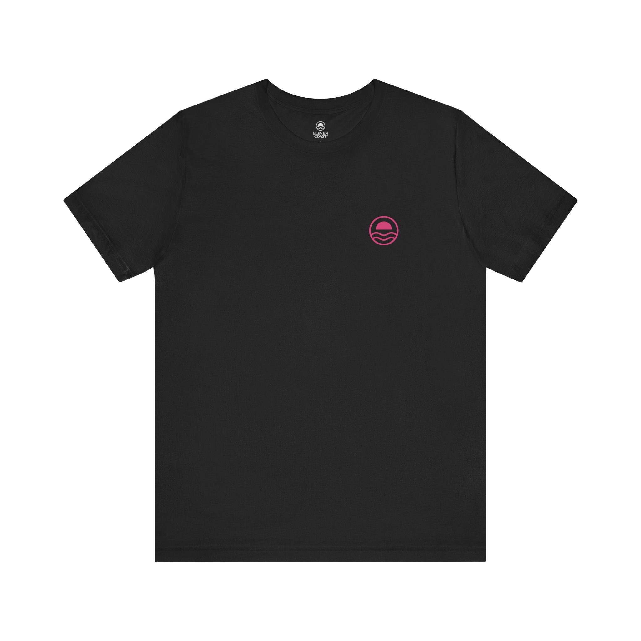 Men’s Hibiscus Floral T-Shirt Pink #en:color_black,fr:couleur_noir