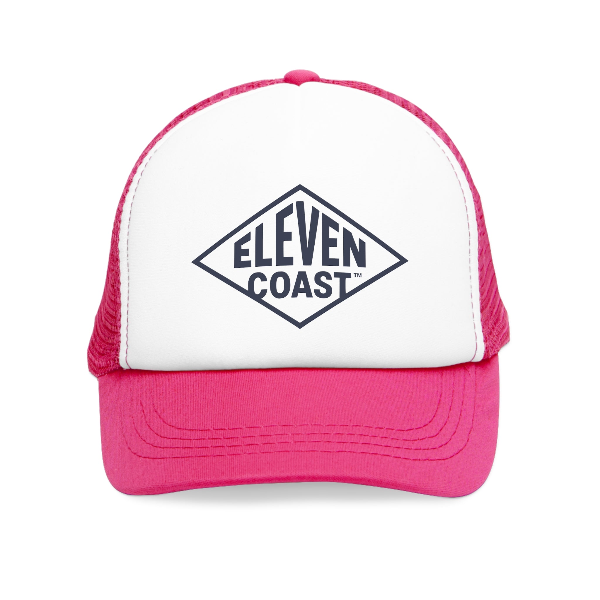 Navy Geometric Logo Cap For Men #en:color_pink,fr:couleur_rose