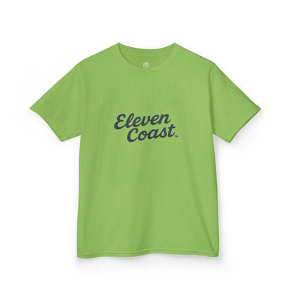 Kids Navy Script Logo Tee 