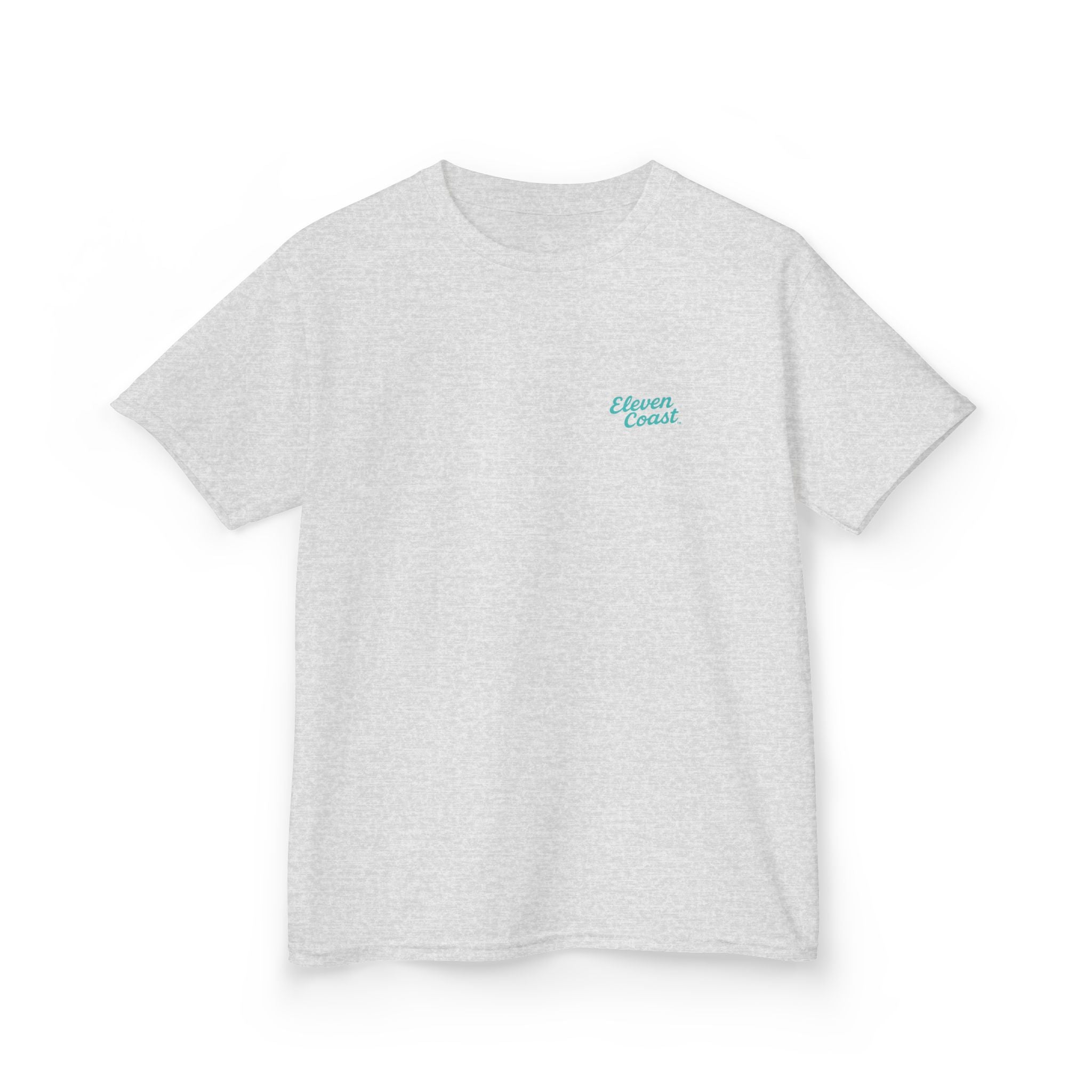 Kids Beach Chalet Tee Mint Aqua #en:color_ash,fr:couleur_cendre
