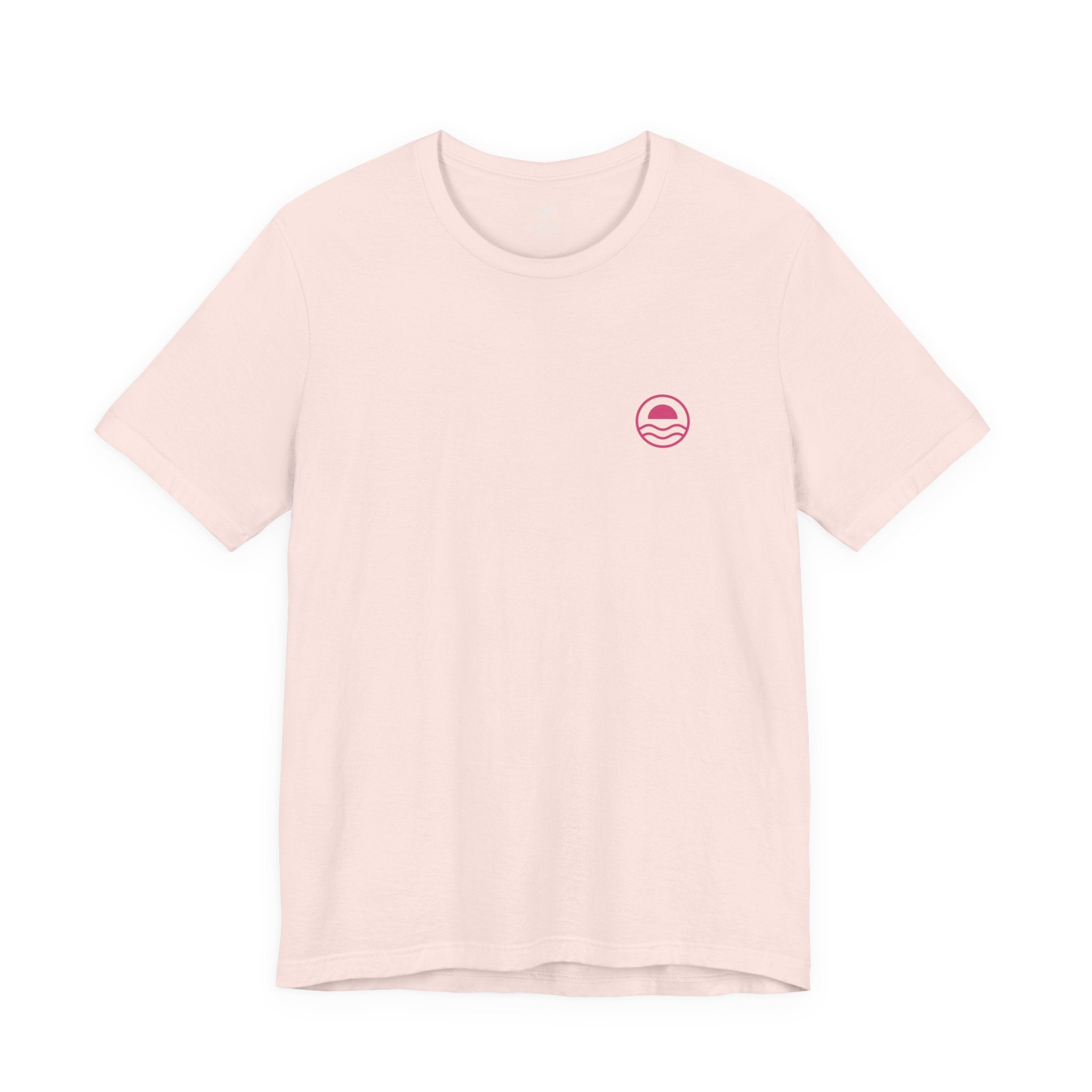 Heron Sunset T-Shirt For Men Pink 