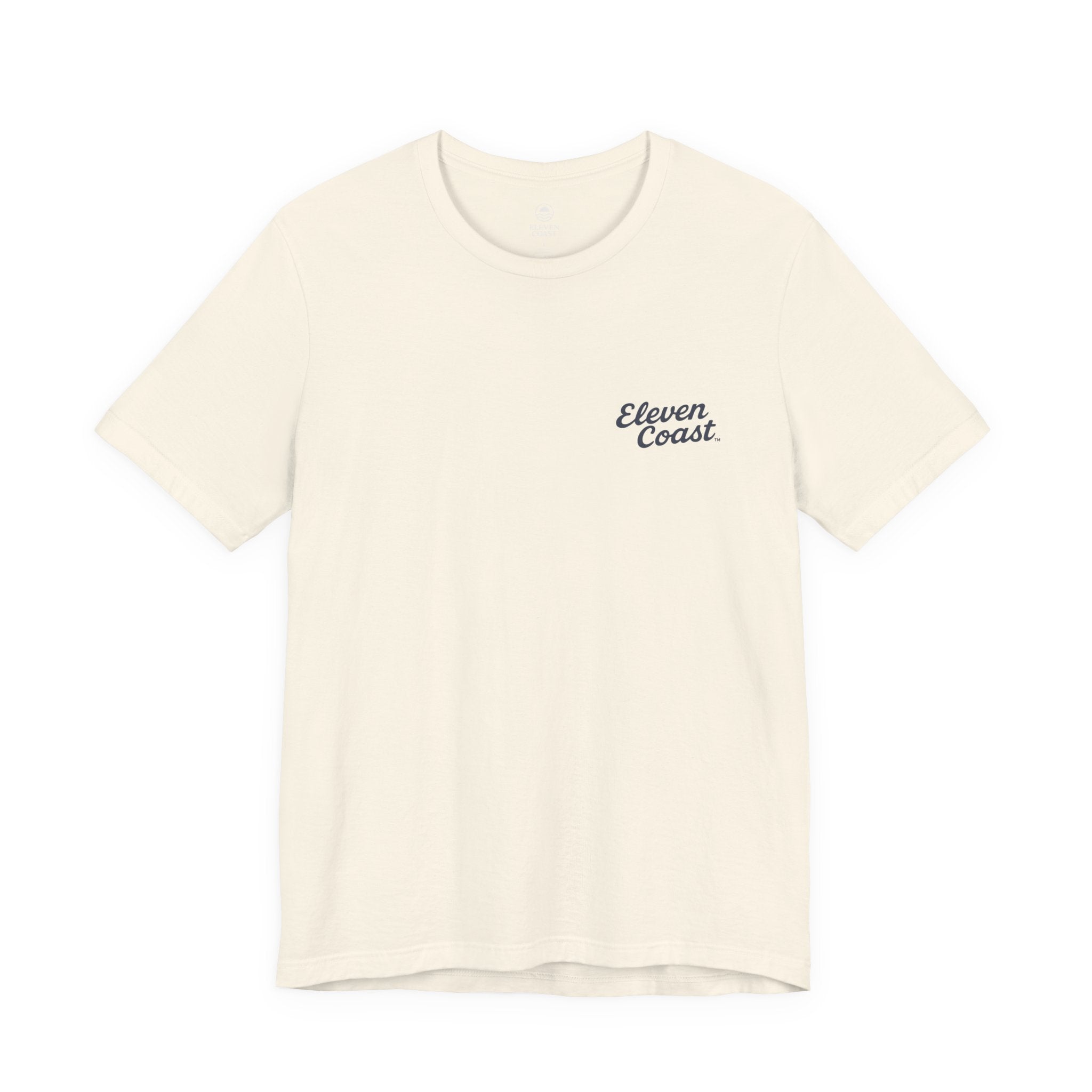 Navy Flamingo Life Preserver T-Shirt Men 