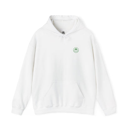 Hoodies For Women Trending Floral Dawn Breeze Green #en:color_white,fr:couleur_blanc