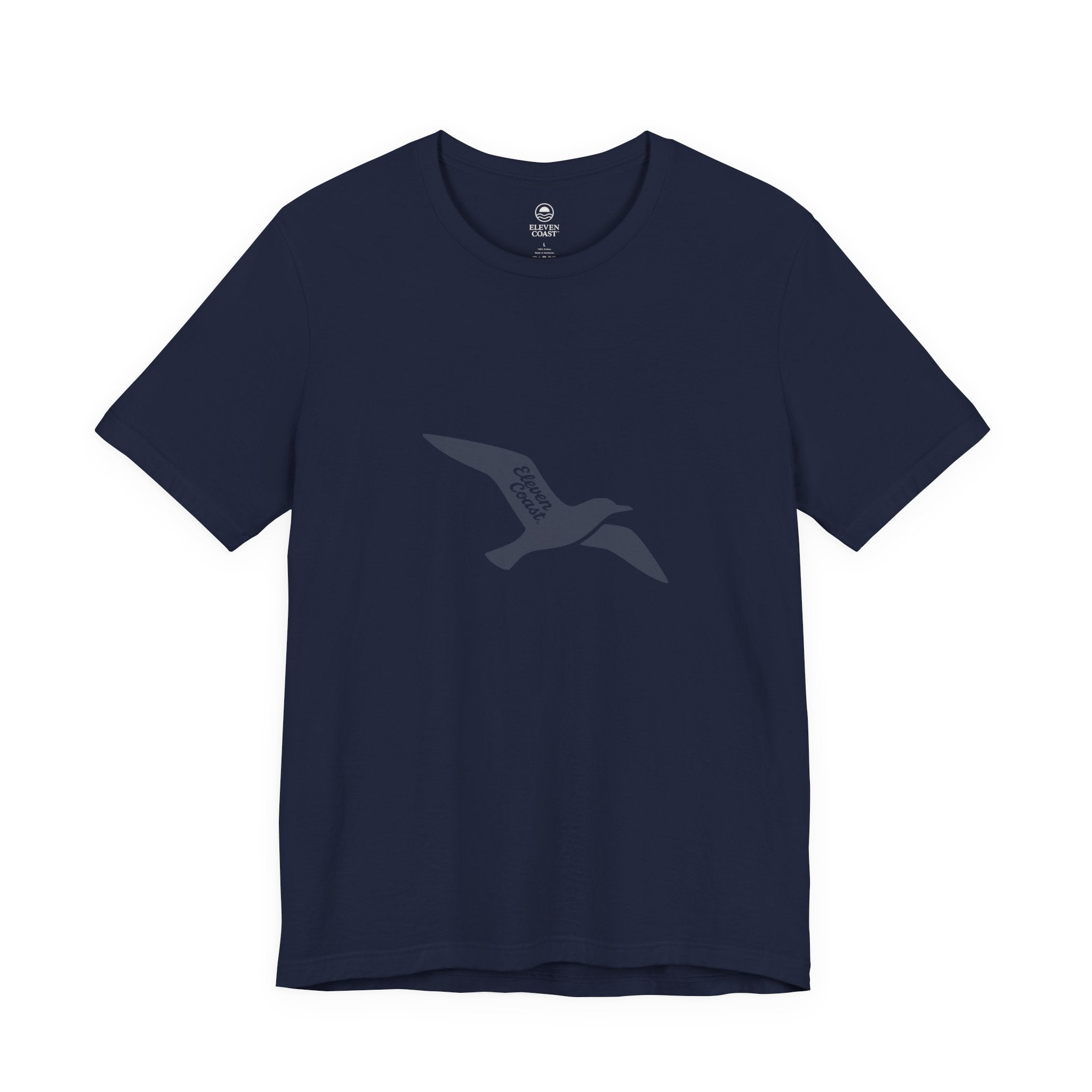 Men's Navy Seagull Silhouette T-Shirt 