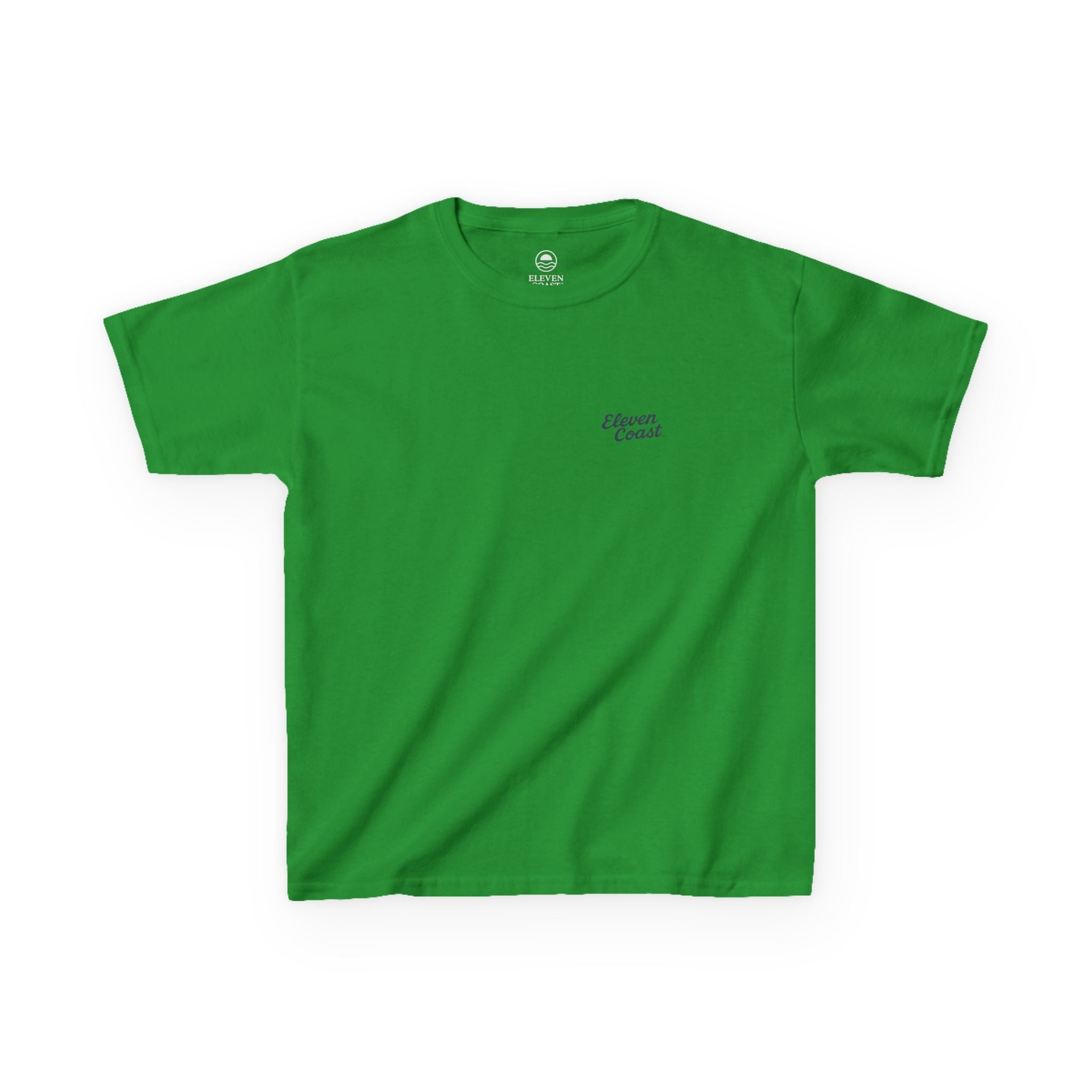 Kids Ice Cream Tee Navy Silhouette #en:color_irish-green,fr:couleur_vert-irlandais