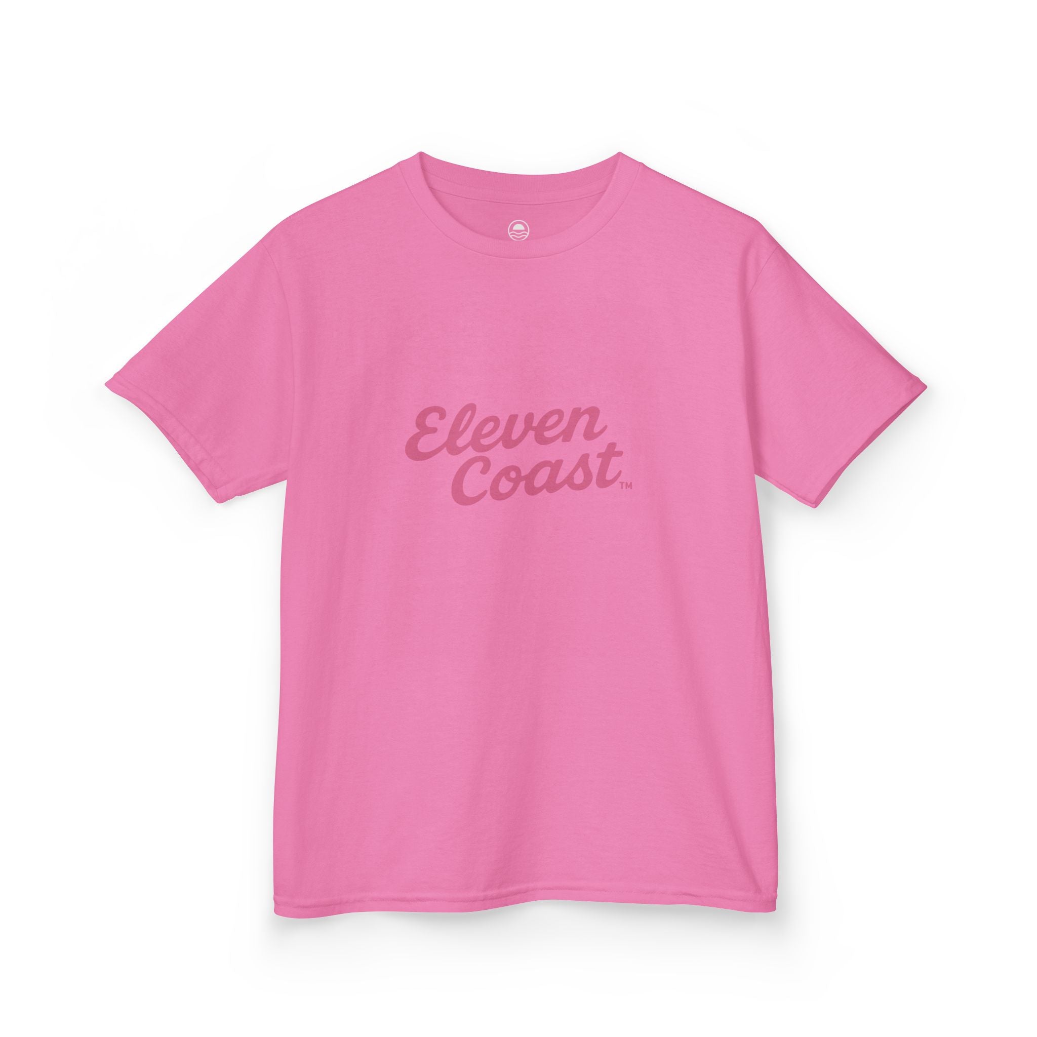 Kids Pink Script Shirt Signature Tee 