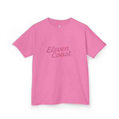 Kids Pink Script Shirt Signature Tee 