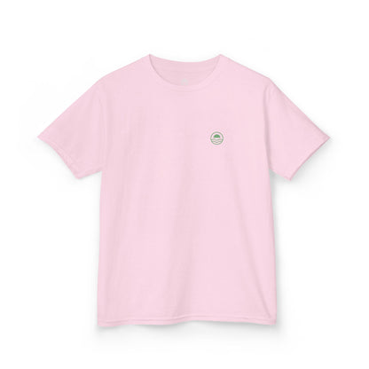 Kids Tropical Hibiscus Tee Green 