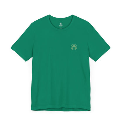 T Shirt For Men Fashion Floral Design Green 