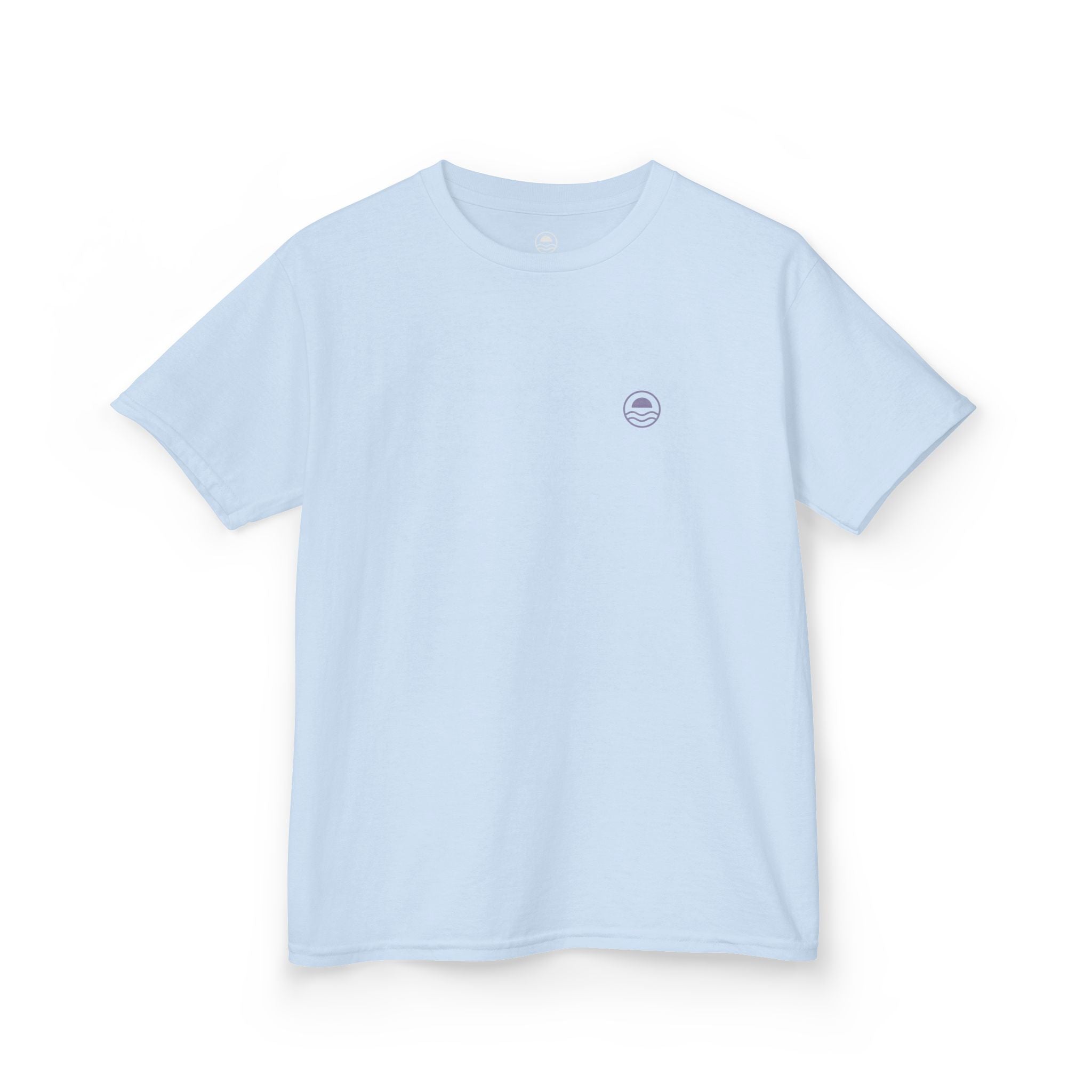 Kids Tropical Hibiscus Tee Lavender 