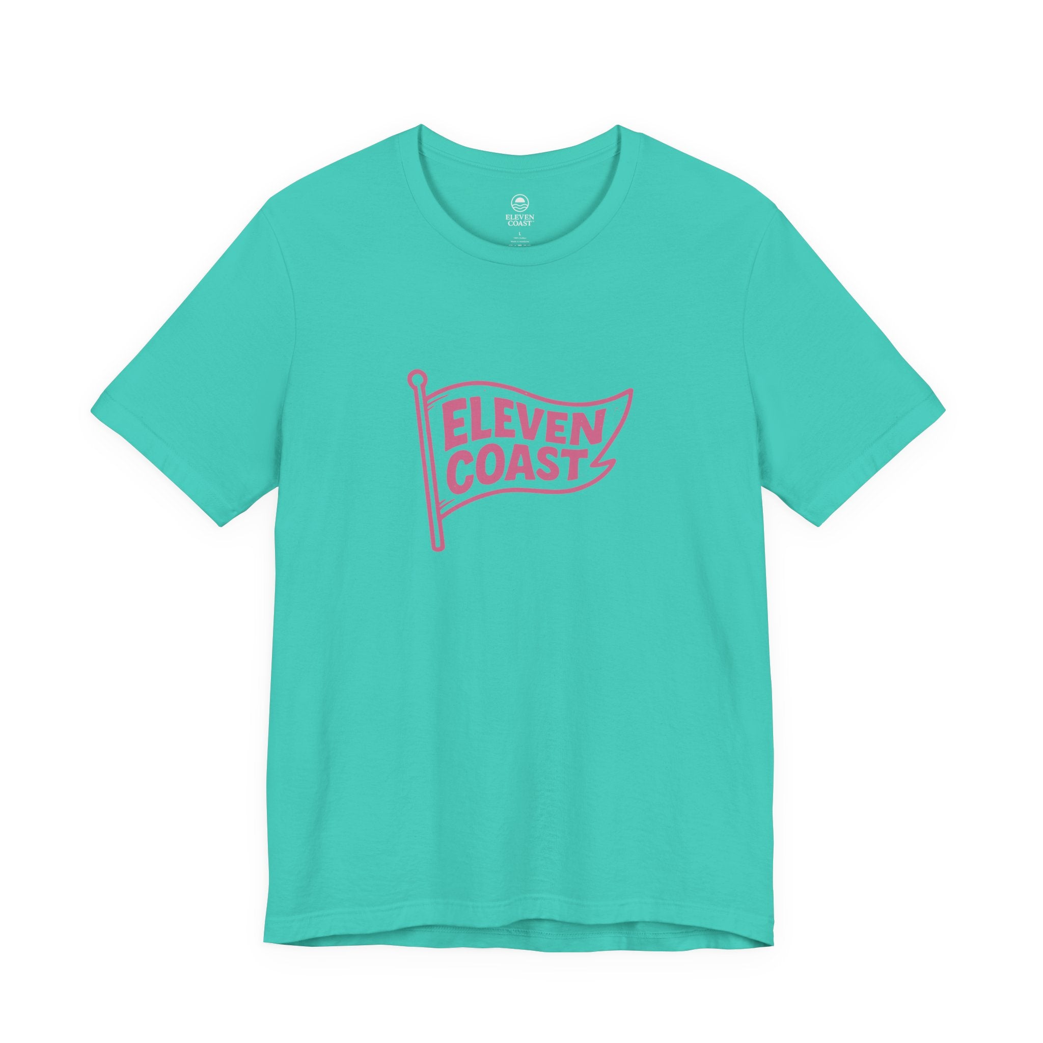Men's Vintage Flag T-Shirt Pop Pink 